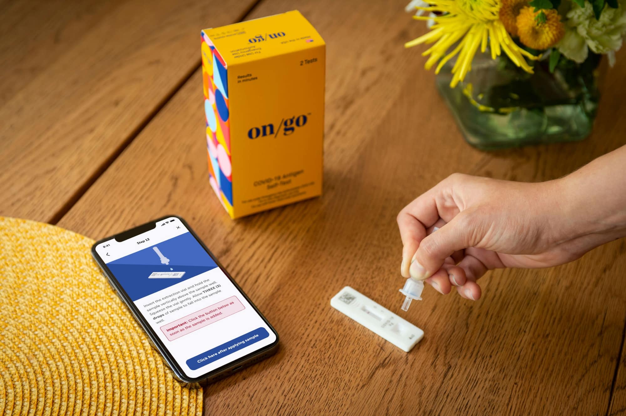 COVID19 Antigen SelfTest On/Go